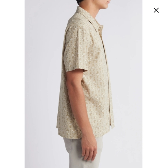 Linen Treasure & Bond Mens Camp Shirt - Picture 2 of 10